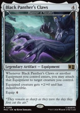 Magic: The Gathering Hammer of Nazahn MSC-286 single card