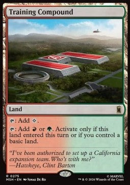 Magic: The Gathering Training Compound MSH-275 single card