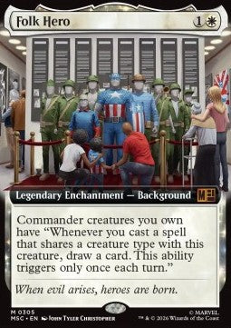 Magic: The Gathering Folk Hero XMSC-305 single card