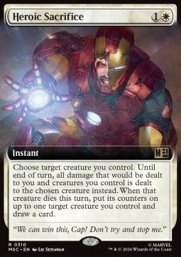 Magic: The Gathering Heroic Sacrifice XMSC-310 single card
