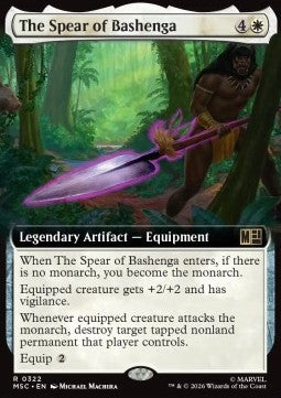 Magic: The Gathering The Spear of Bashenga XMSC-322 single card