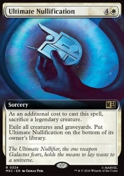 Magic: The Gathering Ultimate Nullification XMSC-324 single card
