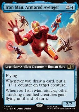 Magic: The Gathering Iron Man, Armored Avenger XMSC-332 single card