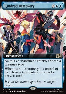 Magic: The Gathering Kindred Discovery XMSC-334 single card