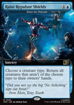Magic: The Gathering Raise the Palisade XMSC-340 single card