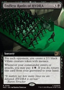 Magic: The Gathering Endless Ranks of HYDRA XMSC-348 single card