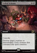Magic: The Gathering Lethal Scheme XMSC-353 single card