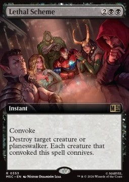 Magic: The Gathering Lethal Scheme XMSC-353 single card