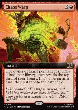 Magic: The Gathering Chaos Warp XMSC-359 single card