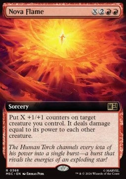 Magic: The Gathering Nova Flame XMSC-368 single card