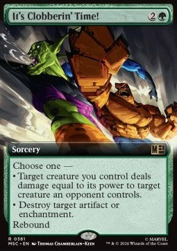 Magic: The Gathering It's Clobberin' Time! XMSC-381 single card