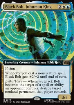 Magic: The Gathering Black Bolt, Inhuman King XMSC-394 single card