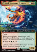Magic: The Gathering Crystal, Inhuman Princess XMSC-398 single card