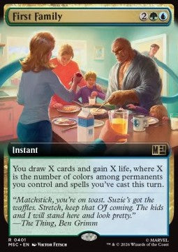 Magic: The Gathering First Family XMSC-401 single card