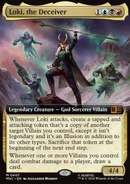 Magic: The Gathering Loki, the Deceiver XMSC-407 single card