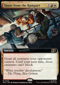 Magic: The Gathering Taunt from the Rampart XMSC-420 single card
