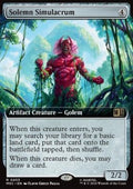 Magic: The Gathering Solemn Simulacrum XMSC-453 single card