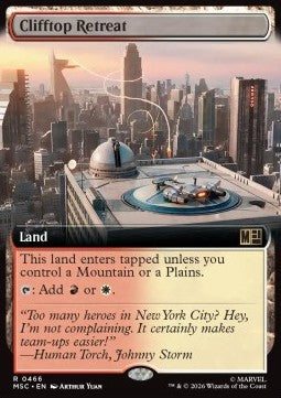 Magic: The Gathering Clifftop Retreat XMSC-466 single card