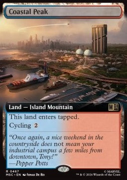 Magic: The Gathering Coastal Peak XMSC-467 single card