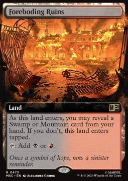 Magic: The Gathering Foreboding Ruins XMSC-473 single card