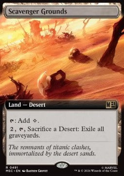 Magic: The Gathering Scavenger Grounds XMSC-491 single card