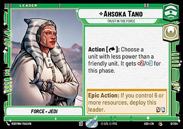 Ahsoka Tano, Trust in the Force