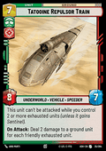 Tatooine Repulsor Train