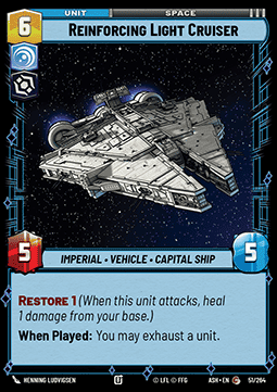 Reinforcing Light Cruiser