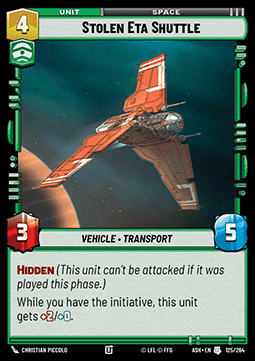 Stolen Eta Shuttle