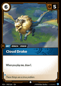 Riftbound Cloud Drake VEN-048 single card
