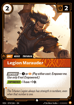 Riftbound Legion Marauder VEN-074 single card