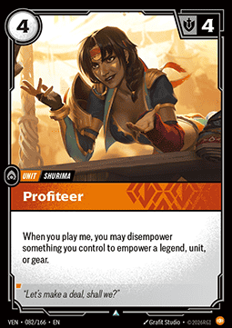 Riftbound Profiteer VEN-082 single card