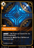 Riftbound Hextech Disc VEN-087 single card