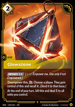Riftbound Glowstone VEN-133 single card