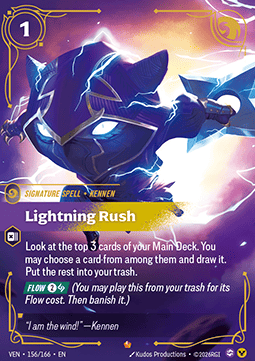 Riftbound Lightning Rush VEN-156 single card