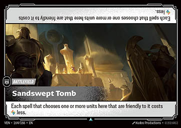 Riftbound Sandswept Tomb VEN-164 single card