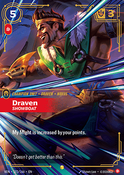 Riftbound Draven, Showboat VEN-172 single card