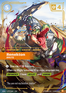 Riftbound Renekton, Brute VEN-177 single card