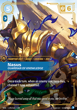 Riftbound Nasus, Guardian of Knowledge VEN-178 single card