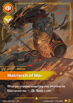 Riftbound Ambessa, Matriarch of War VEN-196 single card