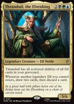 Magic: The Gathering Thranduil, the Elvenking HOB-167 single card