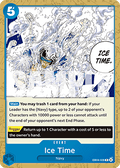 [ST33-EB04-028] One Piece Card Game: Ice Time Rare Single Card (Starter Deck: Blue Kuzan) - English One Piece Card Game single card