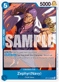 [ST33-OP12-046] One Piece Card Game: Zephyr(Navy) Common Single Card (Starter Deck: Blue Kuzan) - English One Piece Card Game single card