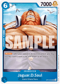 [ST33-OP12-050] One Piece Card Game: Jaguar.D.Saul Uncommon Single Card (Starter Deck: Blue Kuzan) - English One Piece Card Game single card