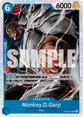 [ST33-005] One Piece Card Game: Monkey.D.Garp Super Rare Single Card (Starter Deck: Blue Kuzan) - English One Piece Card Game single card