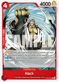[ST35-001] One Piece Card Game: Hack Common Single Card (Starter Deck: Red/Black Sabo) - English One Piece Card Game single card