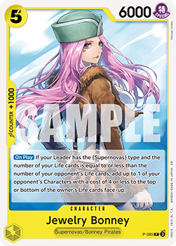 [ST36-P-085] One Piece Card Game: Jewelry Bonney Promo Single Card (Starter Deck: Yellow Eustass "Captain" Kid) - English One Piece Card Game single card