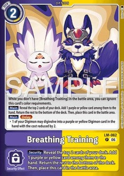 Breathing Training (LM-062)