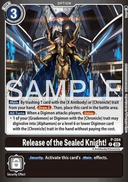 Release of the Sealed Knight! (P-204)
