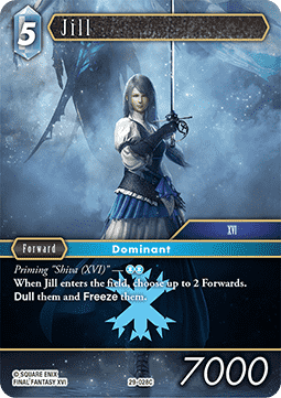 [OP29-028] Final Fantasy Trading Card Game: Jill (29-028) Common Single Card (Blissful Eternity) - English Final Fantasy Trading Card Game single card